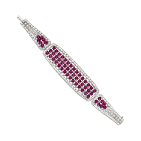 Bvlgari Bracelet rubis de Birmanie 20,00 ct