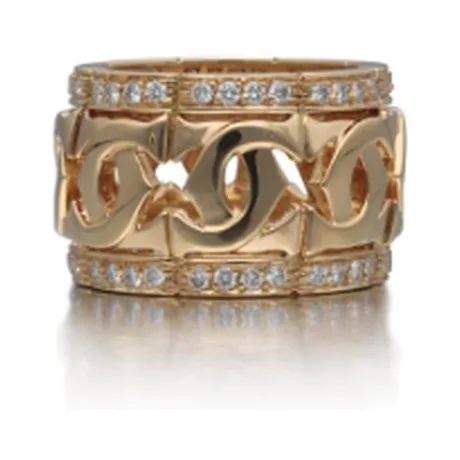 Cartier Bague entrelacés diamant
