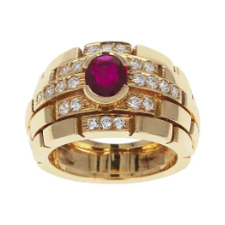 Cartier Bague « Panthère » rubis