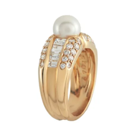 Cartier Bague perle de culture