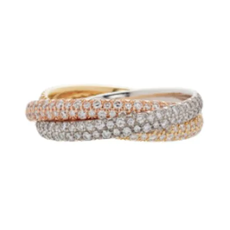 Cartier Bague « Trinity » diamant