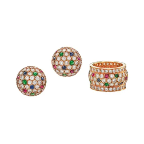 Cartier Boucles d'oreilles « Bagheera » rubis du Nigeria