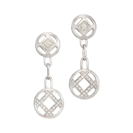 Cartier Boucles d'oreilles « Pasha » diamant