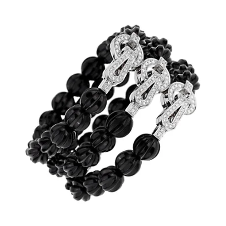 Cartier Bracelet agrafe onyx