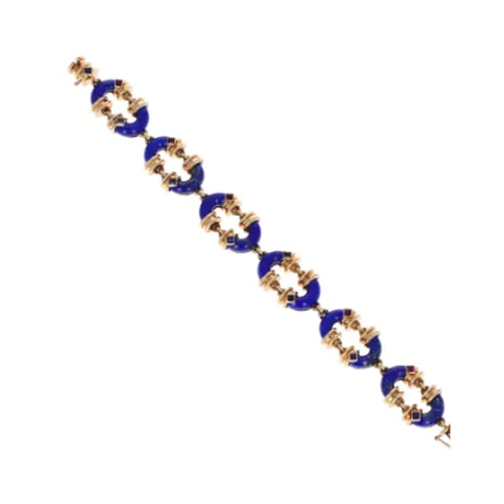 Cartier Bracelet maillons lapis-lazuli