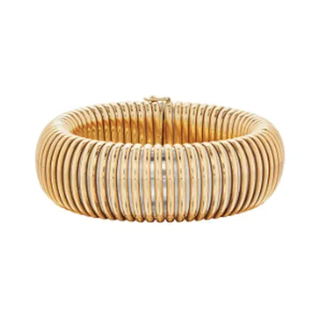 Cartier Bracelet « Tubogas » or & acier