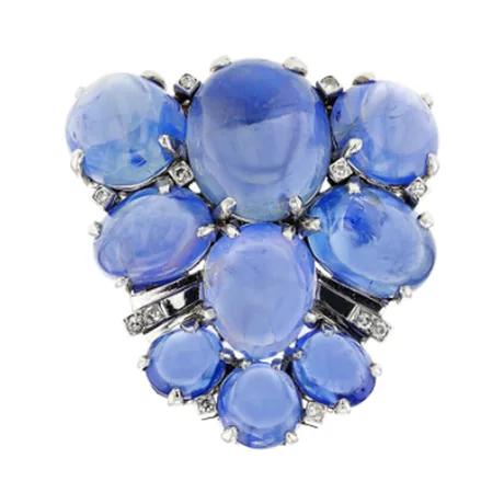 Cartier Broche saphir