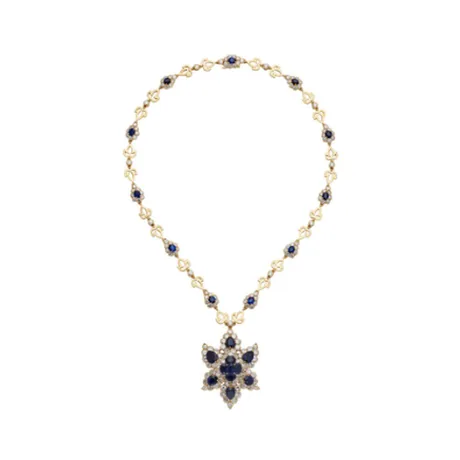 Cartier Pendentif convertible saphir