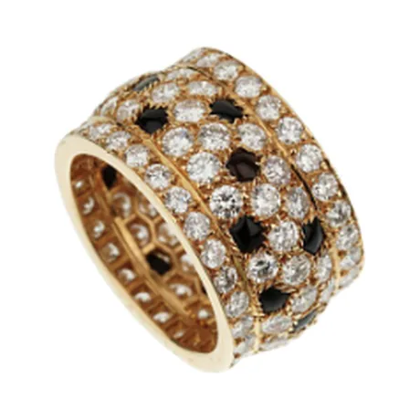 Cartier Pièce de joaillerie « Panthère » onyx du Nigeria