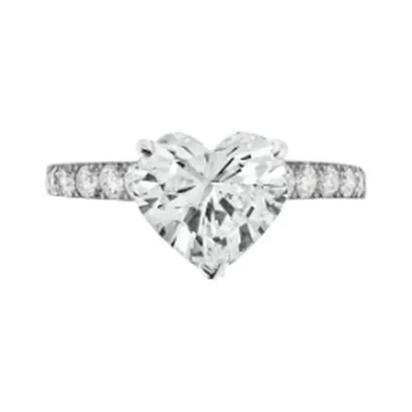 Cartier Solitaire diamant cœur 3,01 ct
