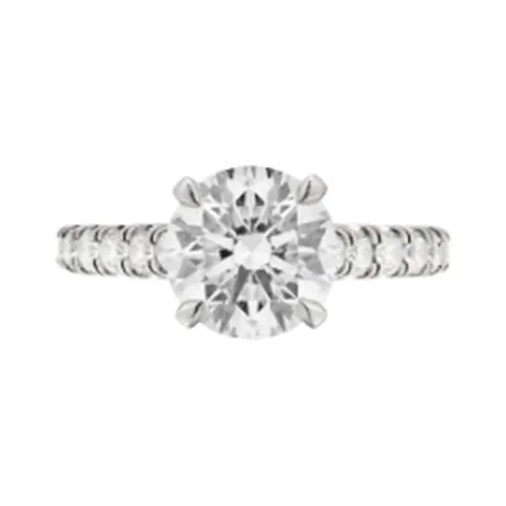 Cartier Solitaire diamant rond 2,12 ct