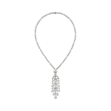 Graff Collier chandelier diamant