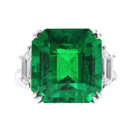 High Jewelry Bague émeraude de Colombie 16,00 ct