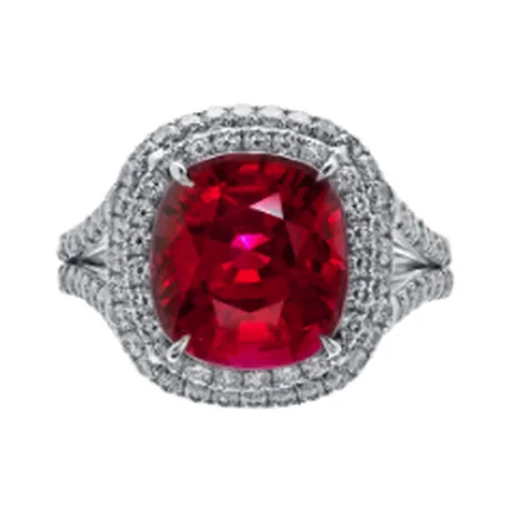 High Jewelry Bague rubis « sang de pigeon » de Birmanie 6,06 ct