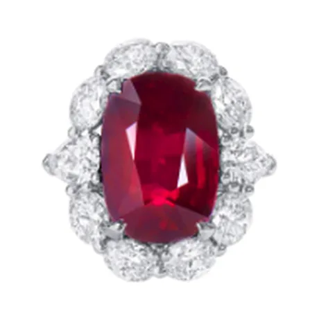 High Jewelry Bague rubis « sang de pigeon » du Mozambique 10,02 ct