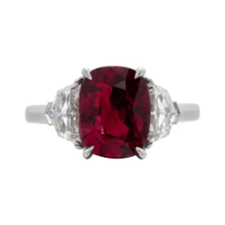 High Jewelry Bague rubis « sang de pigeon » du Mozambique 4,21 ct