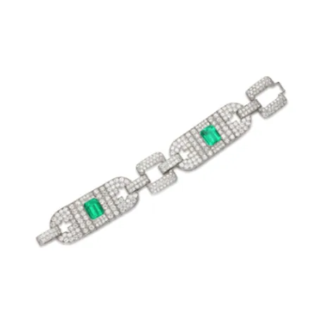 High Jewelry Bracelet émeraude de Colombie