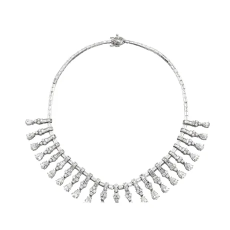 High Jewelry Collier diamant 39,00 ct