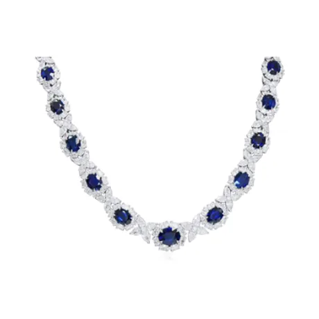 High Jewelry Collier saphir de Birmanie