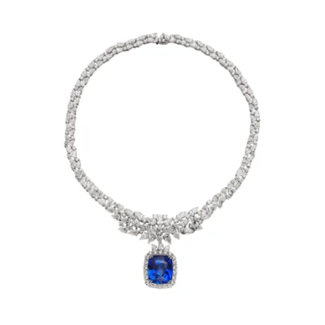 High Jewelry Collier saphir de Madagascar 36,20 ct