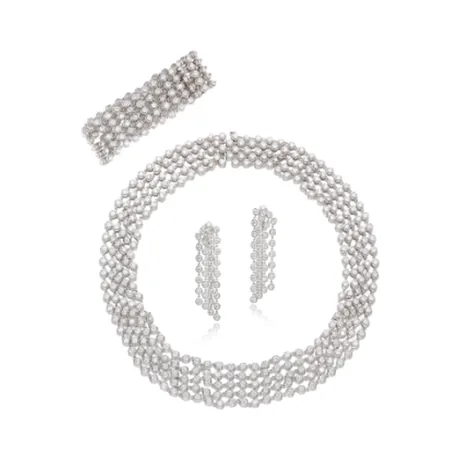 High Jewelry Parure diamant 60,20 ct