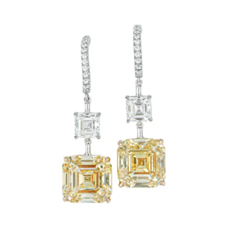 High Jewelry Pendants diamant jaune fancy 10,26 ct