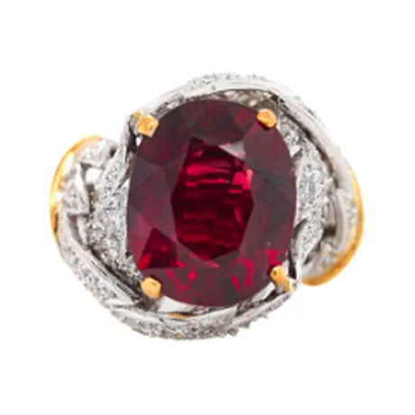Tiffany & Co. Bague rubis du Mozambique 5,94 ct