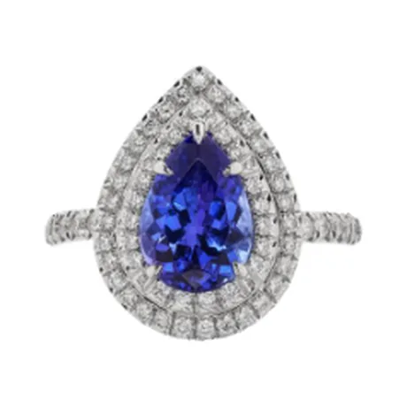 Tiffany & Co. Bague « Soleste » tanzanite