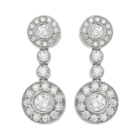 Tiffany & Co. Boucles d'oreilles « Circlet » diamant rond 1,15 ct
