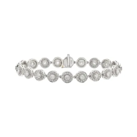 Tiffany & Co. Bracelet « Circlet » diamant rond 2,60 ct