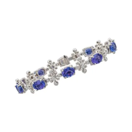 Tiffany & Co. Bracelet Snowflake tanzanite