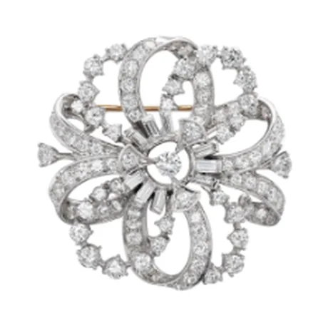 Tiffany & Co. Broche diamant