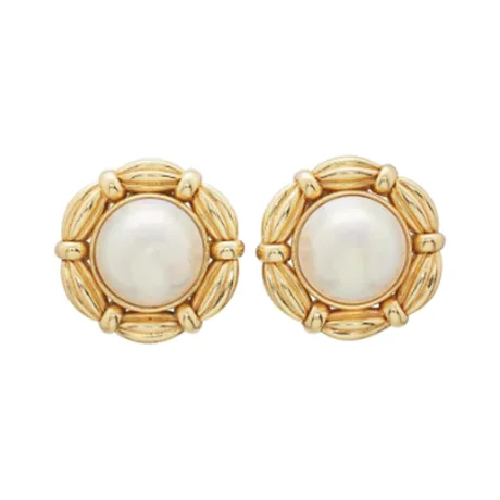 Tiffany & Co. Clips d'oreilles 9s or