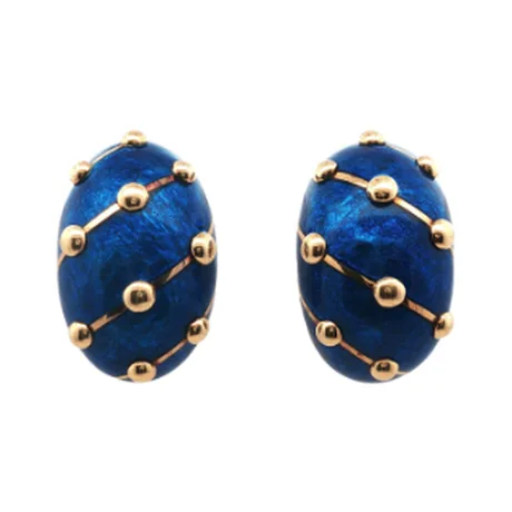 Tiffany & Co. Clips d'oreilles Banana or