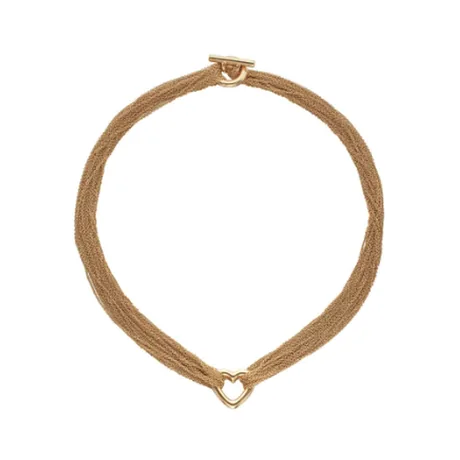 Tiffany & Co. Collier cœur or
