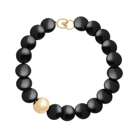 Tiffany & Co. Collier lentille disc jade