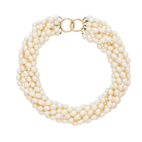 Tiffany & Co. Collier torsade perle de culture