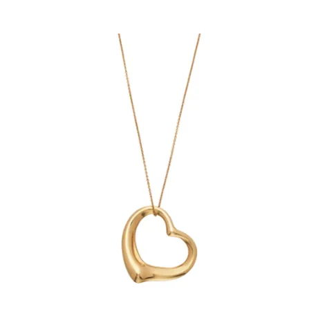 Tiffany & Co. Pendentif ouvert cœur or