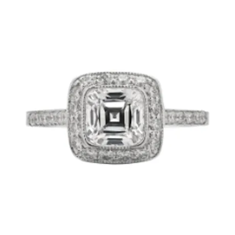 Tiffany & Co. Solitaire diamant coussin 1,01 ct