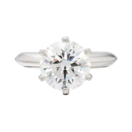 Tiffany & Co. Solitaire diamant rond 3,06 ct