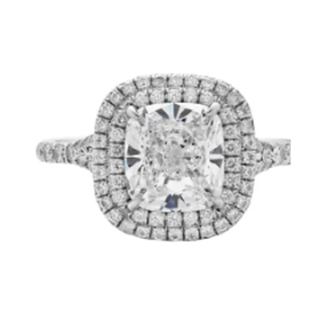 Tiffany & Co. Solitaire « Soleste » diamant coussin