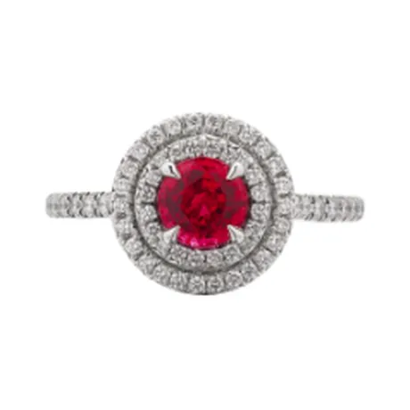 Tiffany & Co. Solitaire « Soleste » rubis 0,90 ct