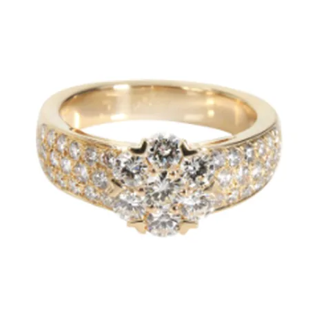 Van Cleef & Arpels Bague fleurette diamant
