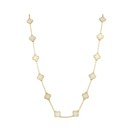 Van Cleef & Arpels Collier « Alhambra » corail