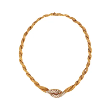 Van Cleef & Arpels Collier corde diamant