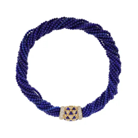 Van Cleef & Arpels Collier « Maryline » lapis-lazuli