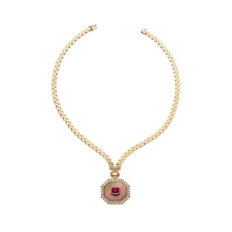 Van Cleef & Arpels Collier nacre rubis