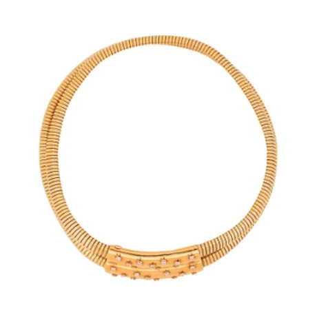 Van Cleef & Arpels Collier « Tubogas » diamant