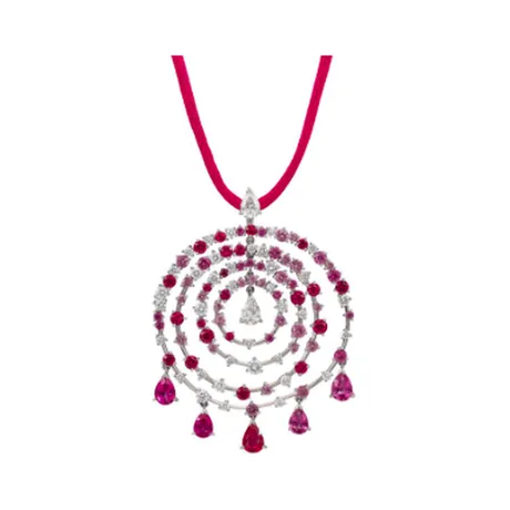 Van Cleef & Arpels Pendentif pétillante rubis