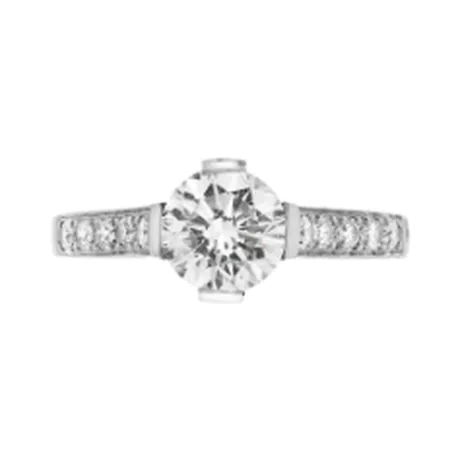 Van Cleef & Arpels Solitaire 19t diamant rond
